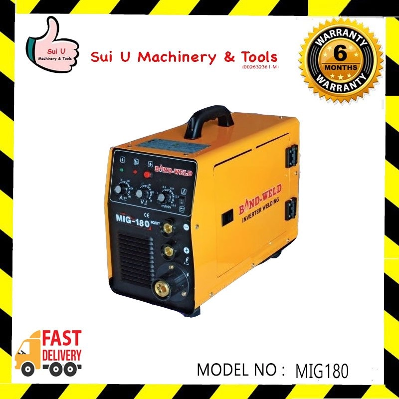 BOND-WELD MIG-180 Inverter Welding Machine