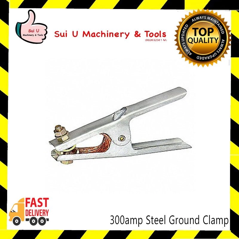 BOND-WEL 300amp Steel Ground Clamp