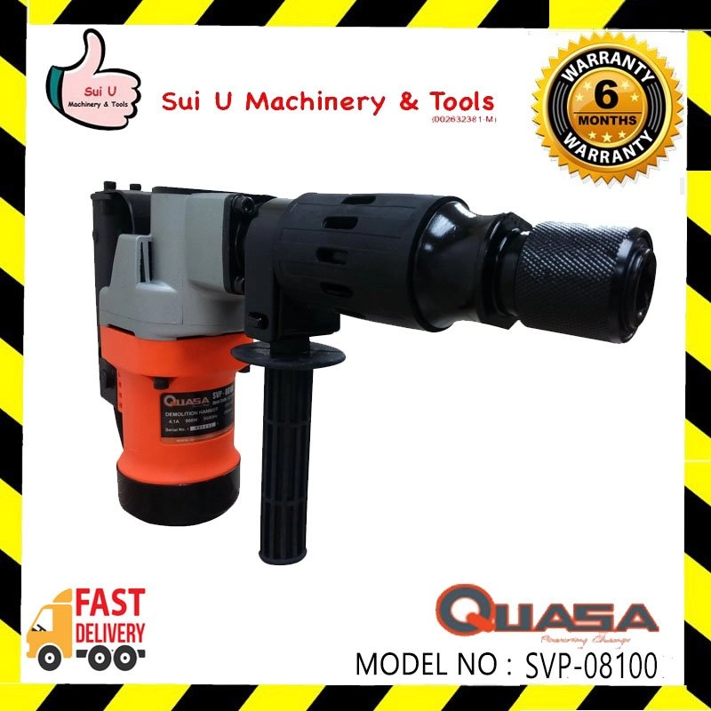 QUASA SVP-08100 Demolition Hammer 900w