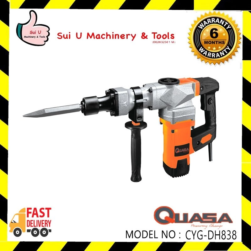 Quasa CYG-DH838 18J Demolition Hammer 1200w