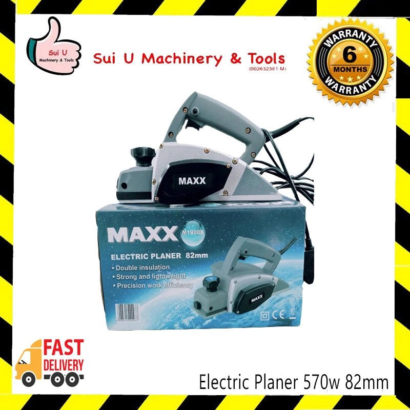 MAXX M1900B ELECTRIC PLANER 570W 82MM