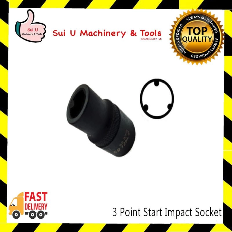 1/2"DR Special 3 Point Start Impact Socket