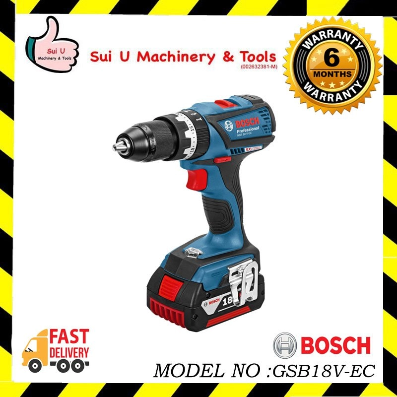 BOSCH GSR18V-EC(Solo) Cordless Drill 18v **without battery & charger**