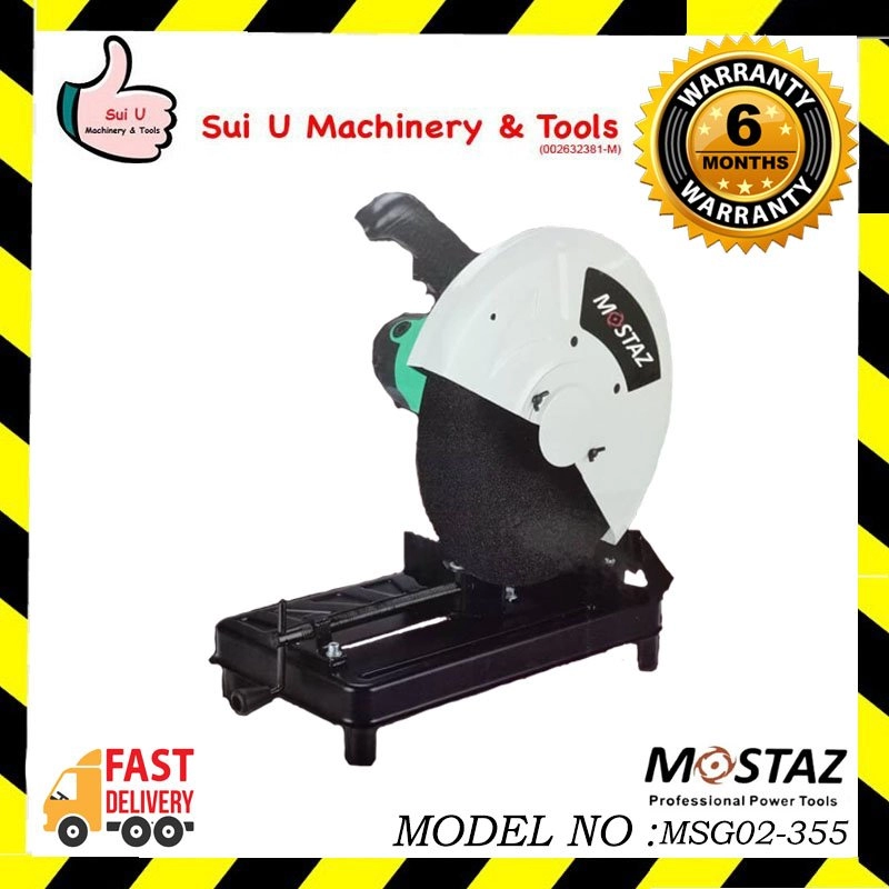 MOSTAZ MSG02-355 Professional Cut-off Machine 14'' w/o Blade