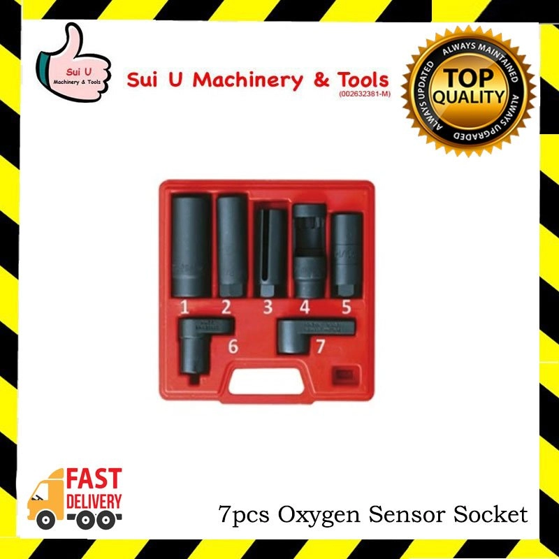 7pcs Oxygen Sensor Socket
