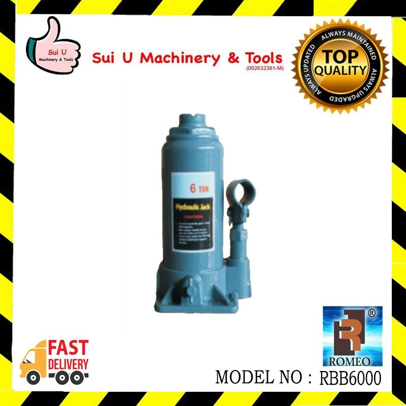 ROMEO RBB6000 6 Ton / 6Ton Bottle Jack