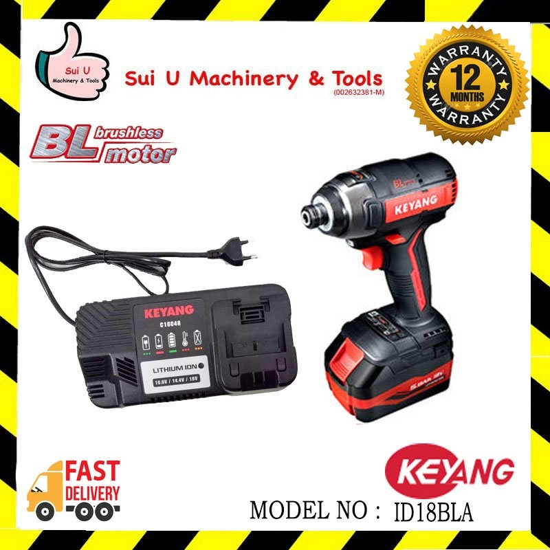 KEYANG ID18BLA Cordless Impact Driver 18V