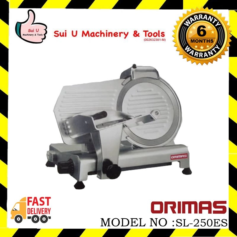 ORIMAS 10" SL-250ES Semi-Auto Meat Slicer 250mm