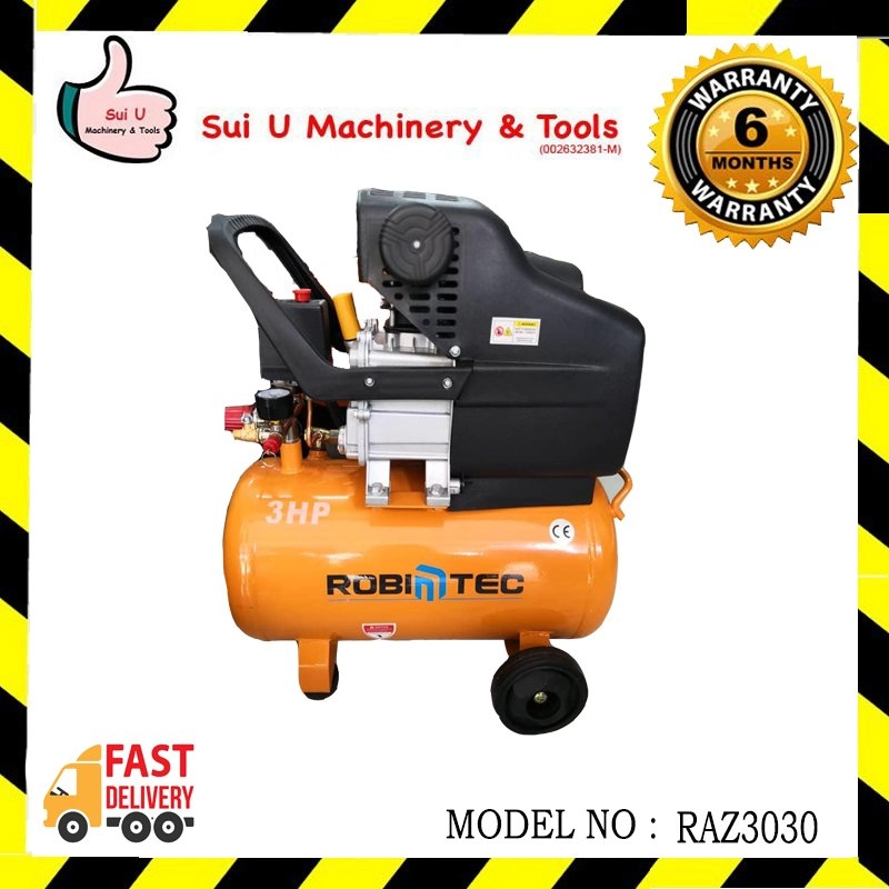 ROBINTEC RAZ-3030 Air Compressor 3hp 30litre