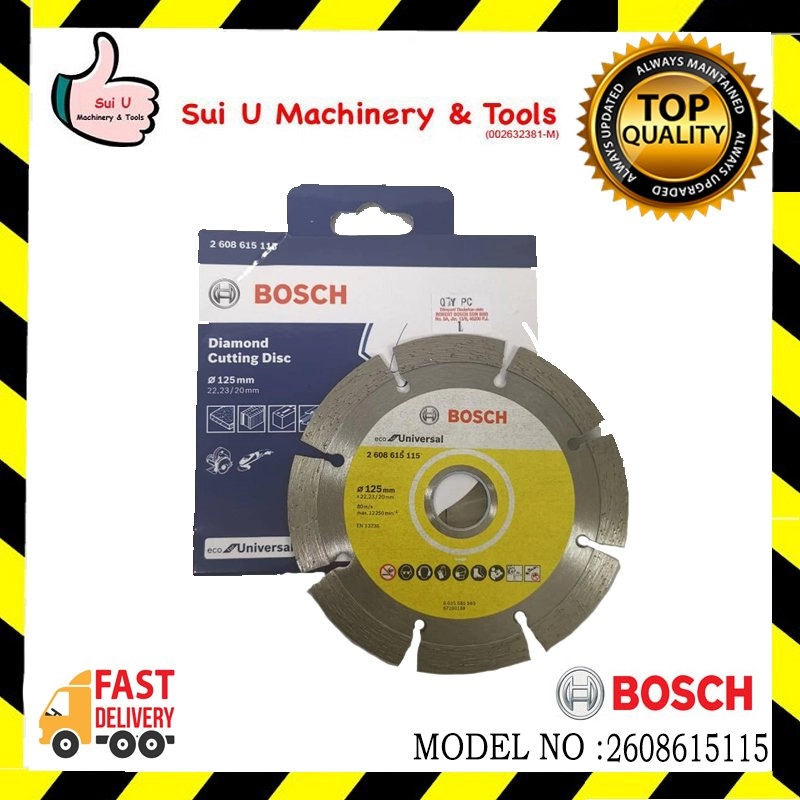 Bosch 2608615115/ 2608615117 / 2608615118 MPP5/7/9" Diamond Cutting Disc Universal