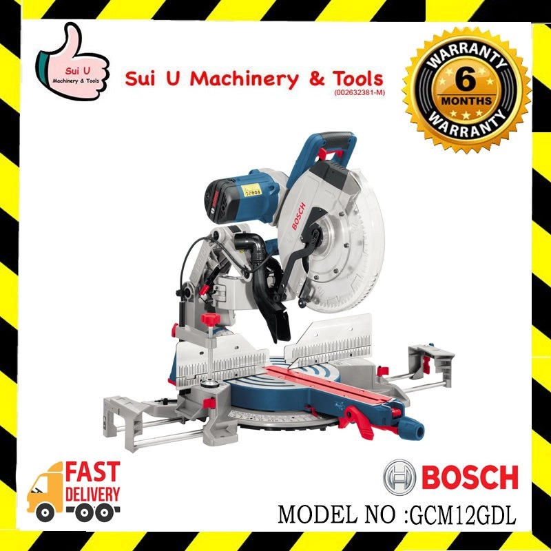 BOSCH GCM12GDL / GCM 12 GDL 12" Dual Bevel Glide Mitre Saw 2000W