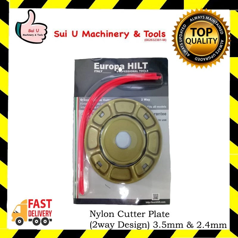 Nylon Cutter Plate (2way Design) 3.5mm & 2.4mm