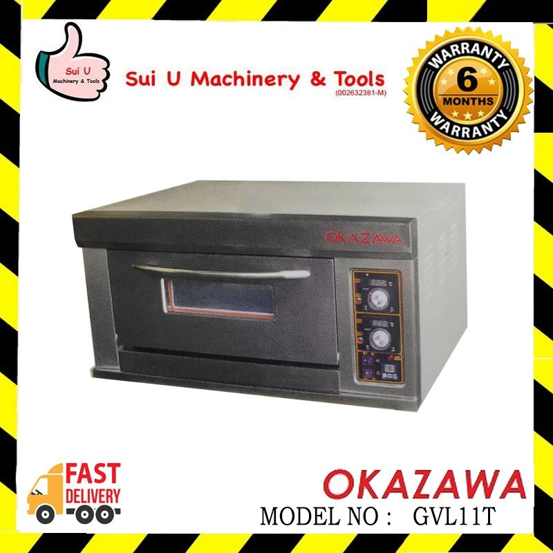 OKAZAWA GVL11T Industrial Gas Oven 1Layer 1Tray