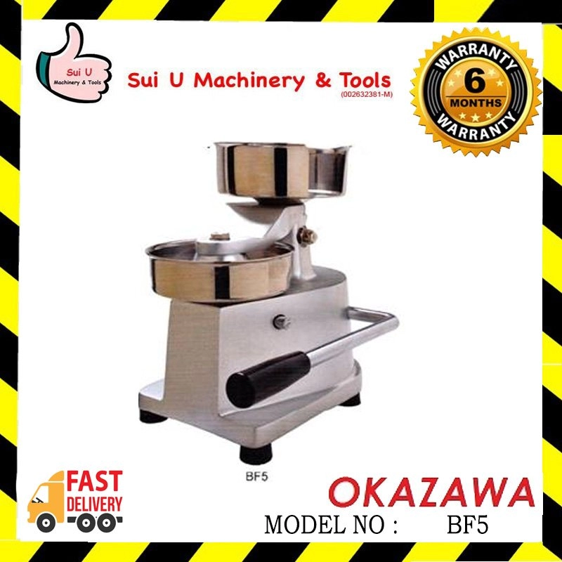 OKAZAWA BF5 Burger Forming Machine 130mm