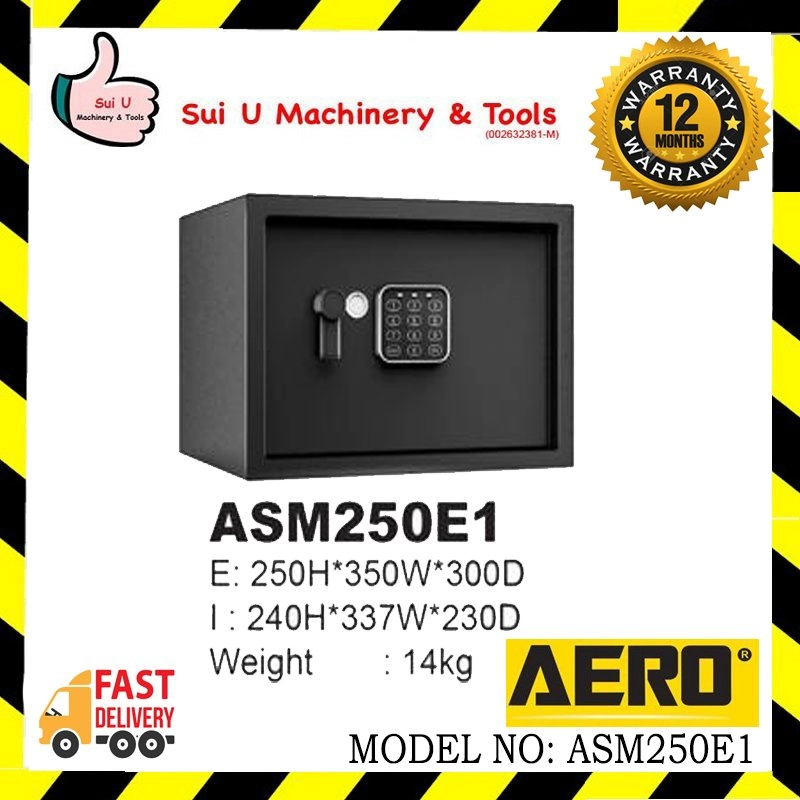 AERO ASM250E1 Security Box / Safety Box / Locker