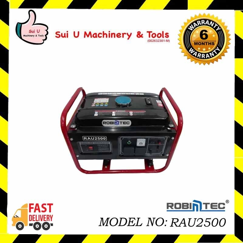 ROBINTEC RAU2500 2000W Portable Petrol Generator