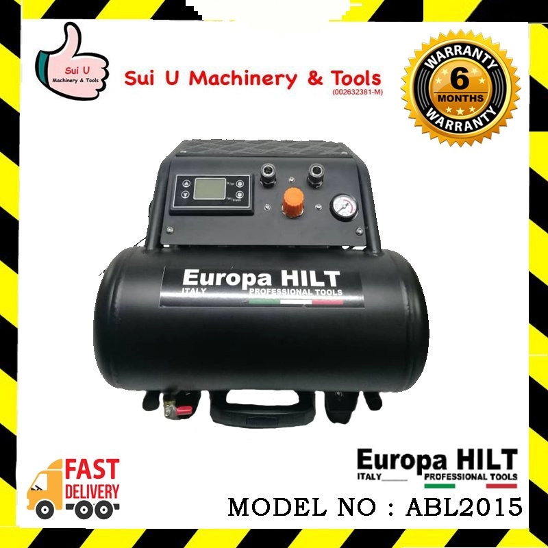 EUROPA HILT ABL2015 2HP 15L Direct Driven Compressor (Brushless)