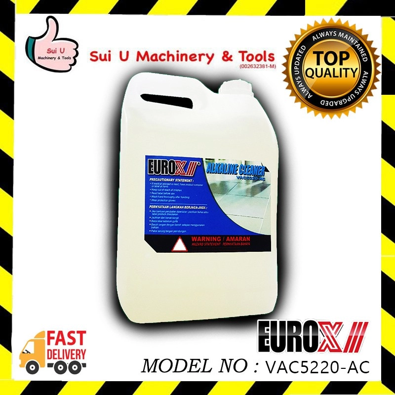 EUROX VAC5220-AC 10L Alkaline Cleaner