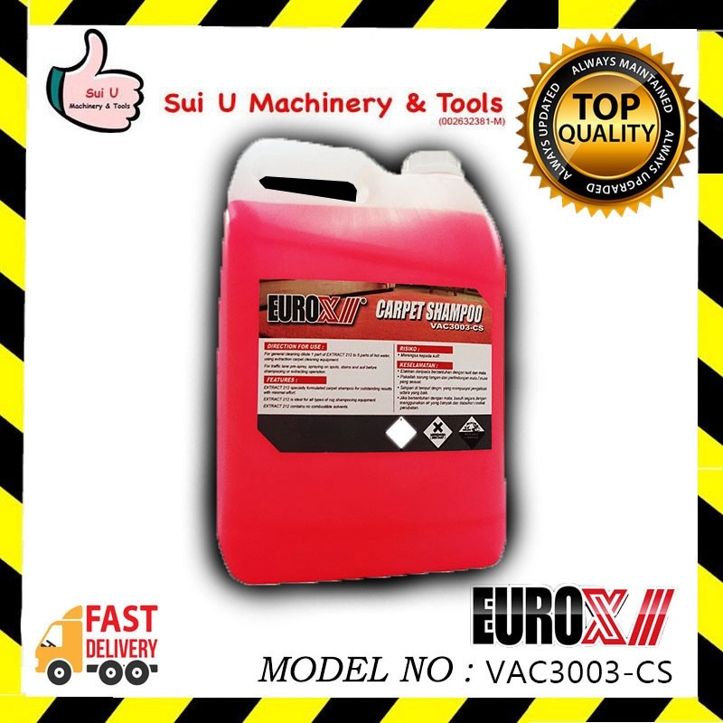 EUROX VAC3003-CS 10L Carpet Shampoo