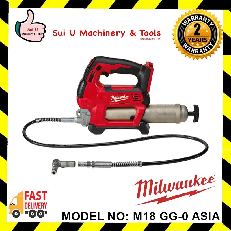 Milwaukee M18 GG-0 ASIA Grease Gun (Bare Tool)