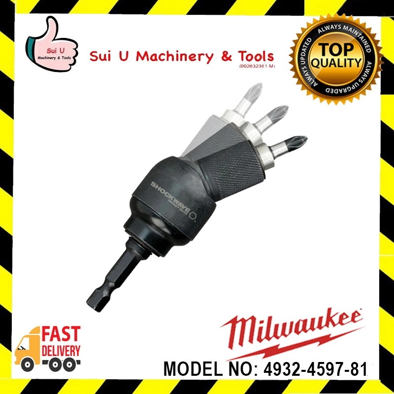 MILWAUKEE 4932-4597-81 11pc Shockwave Kunckle Offset Attachement