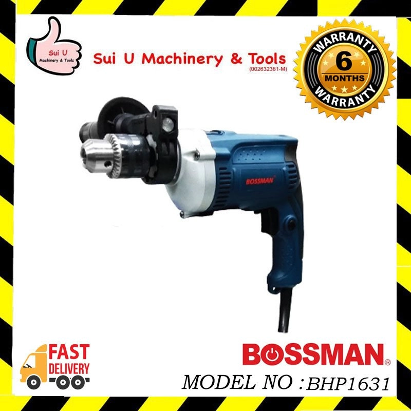 BOSSMAN BHP1631 13MM Impact Drill Set 820W