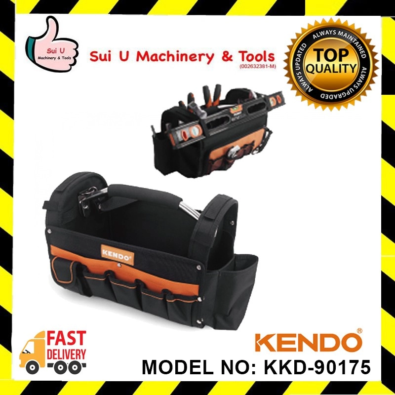 KENDO KKD-90175 16'' Open Tote