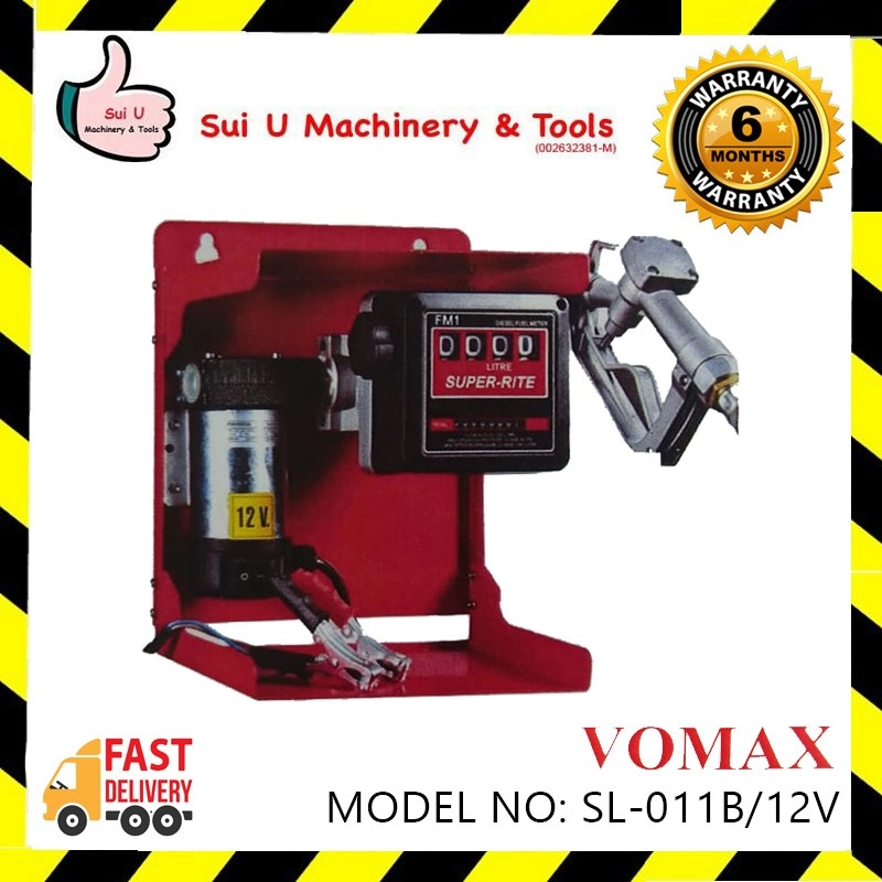 VOMAX SL-011B/12V / SL-011B/24V DC Diesel Pump Set