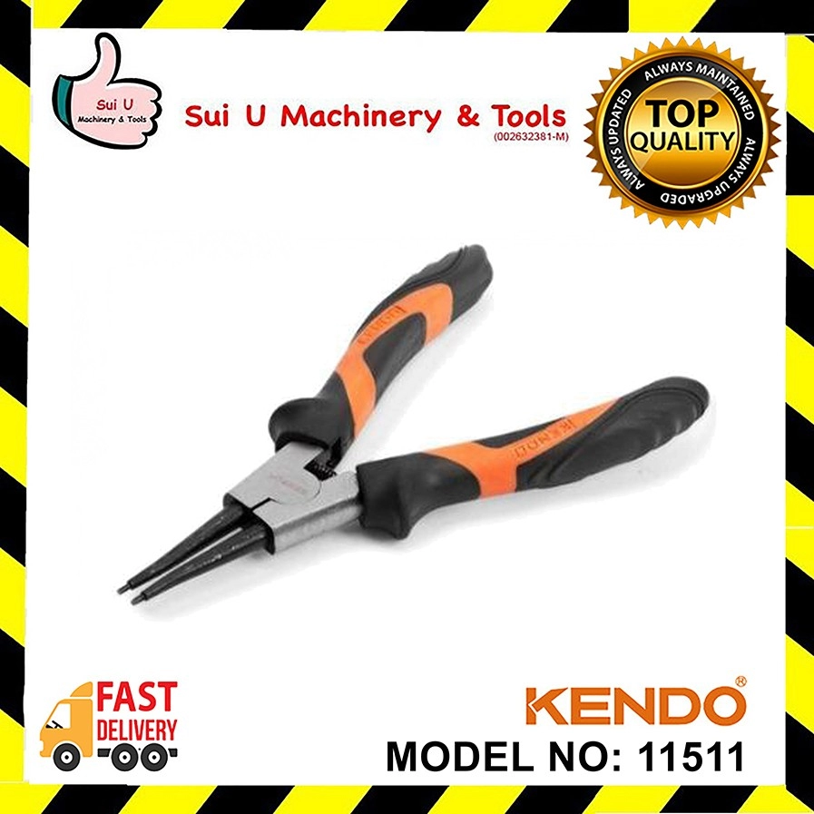 KENDO 11511 180MM /7'' External Straight Circlip Plier