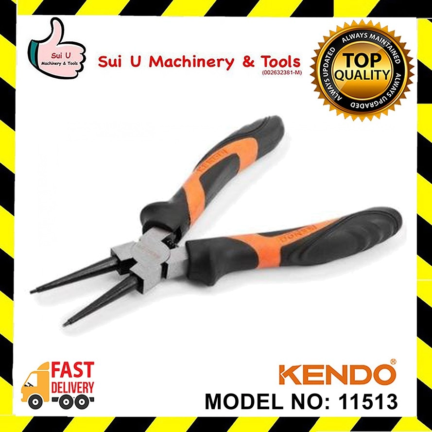 KENDO 11513 180MM / 7'' Internal Straight Circlip Plier