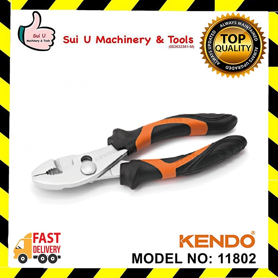 KENDO 11802 200MM / 8'' Slip-Joint Plier
