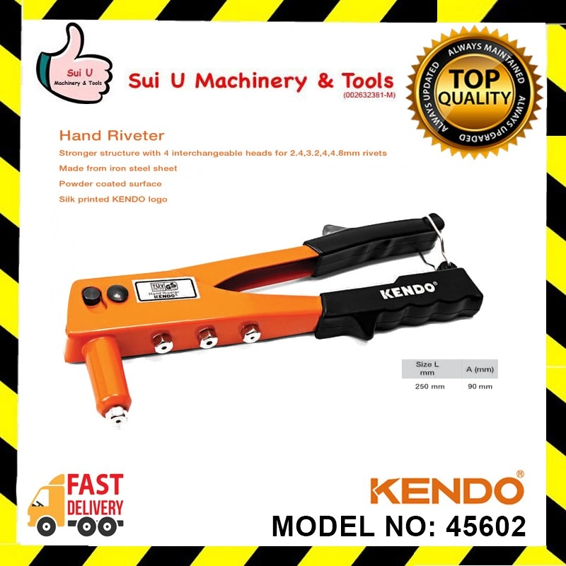 KENDO 45602 250mm Hand Riveter