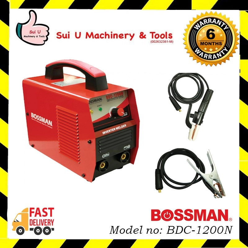 BOSSMAN BDC-1200N / BDC1200N 220V Inverter Welding Machine