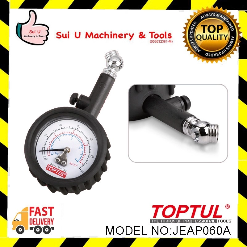 Toptul JEAP060A 2-Economy Handy Series Tire Pressure Gauge