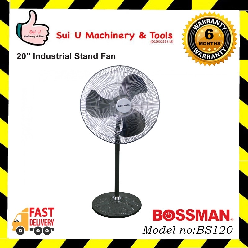 BOSSMAN BEF12 12" Industrial Ventilation Fan 300mm 160W