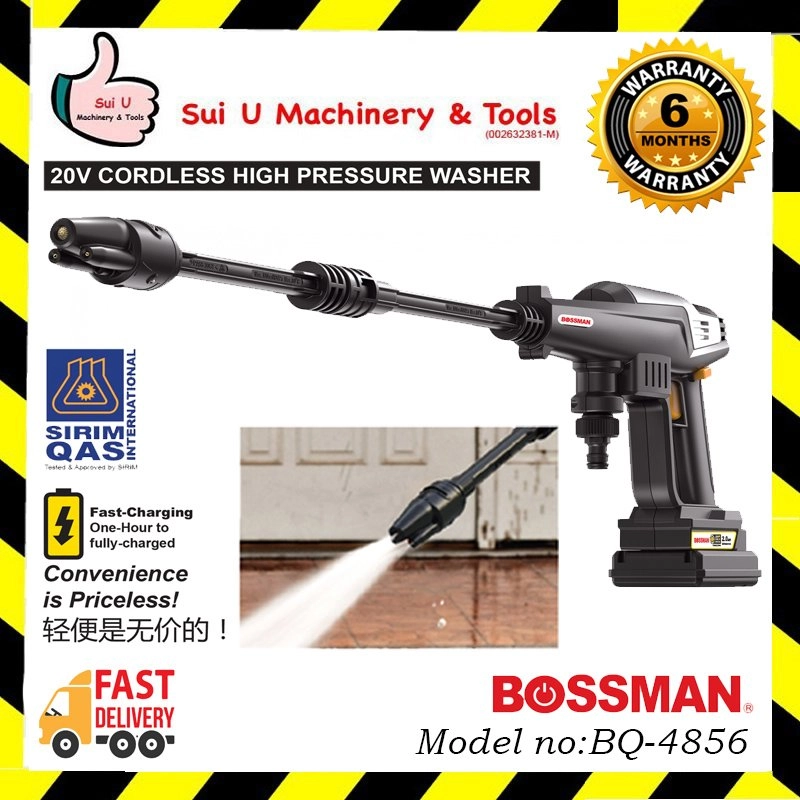 Bossman BQ-4856 / BQ4856 20V Cordless High Pressure Washer