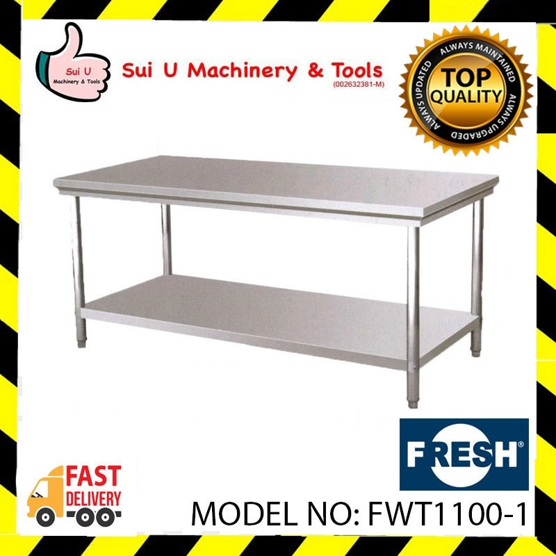 FRESH FWT1100-1 Working Table 1 Layer 110x76x85cm