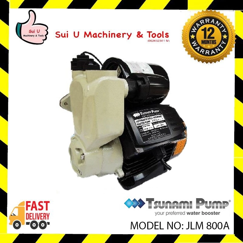 TSUNAMI PUMP JLM800A Automatic Self-Priming Jet Pump 800W 2860RPM