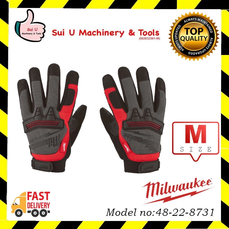 MILWAUKEE 48-22-8731 Demolition Glove M size