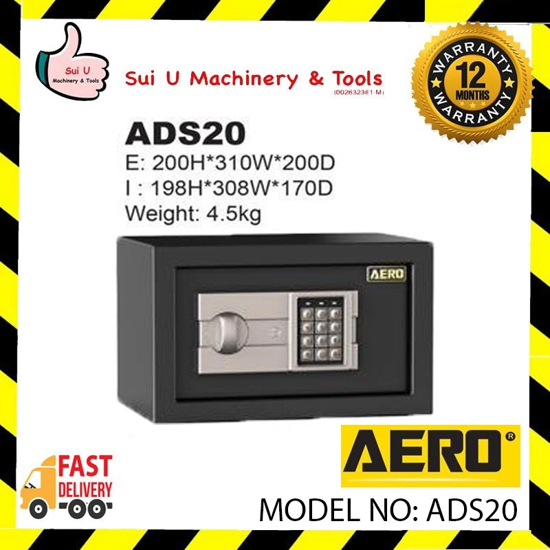 Aero ADS20 Economic & Fire Safe Smart Secure Safes Security Safes