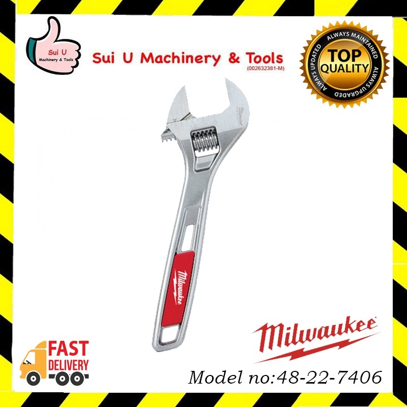 MILWAUKEE 48-22-7406 6" ADJUSTABLE WRENCH