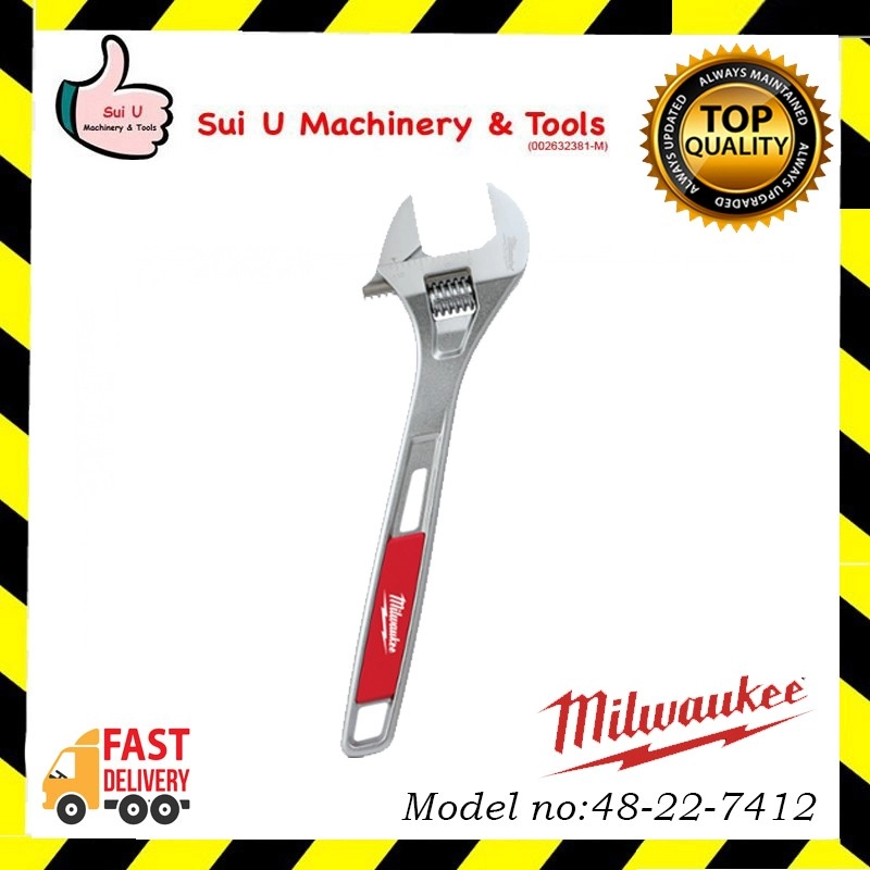 MILWAUKEE 48-22-7412 12" Adjustable Wrench