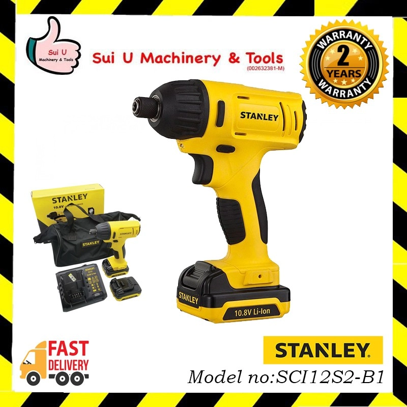 Stanley SCI12S2-B1 / SCI121S2-B1 10.8V Cordless 1/4" ( 6.35mm ) Impact Driver FOC Accessories