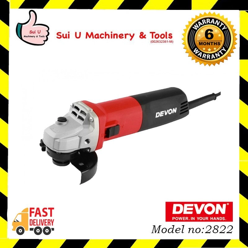 DEVON 2822 ANGLE GRINDER 125MM 1010W