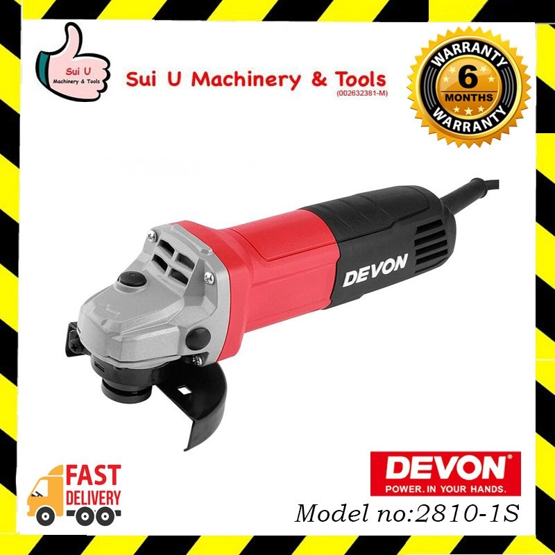 DEVON 2810-1S Angle Grinder 180mm