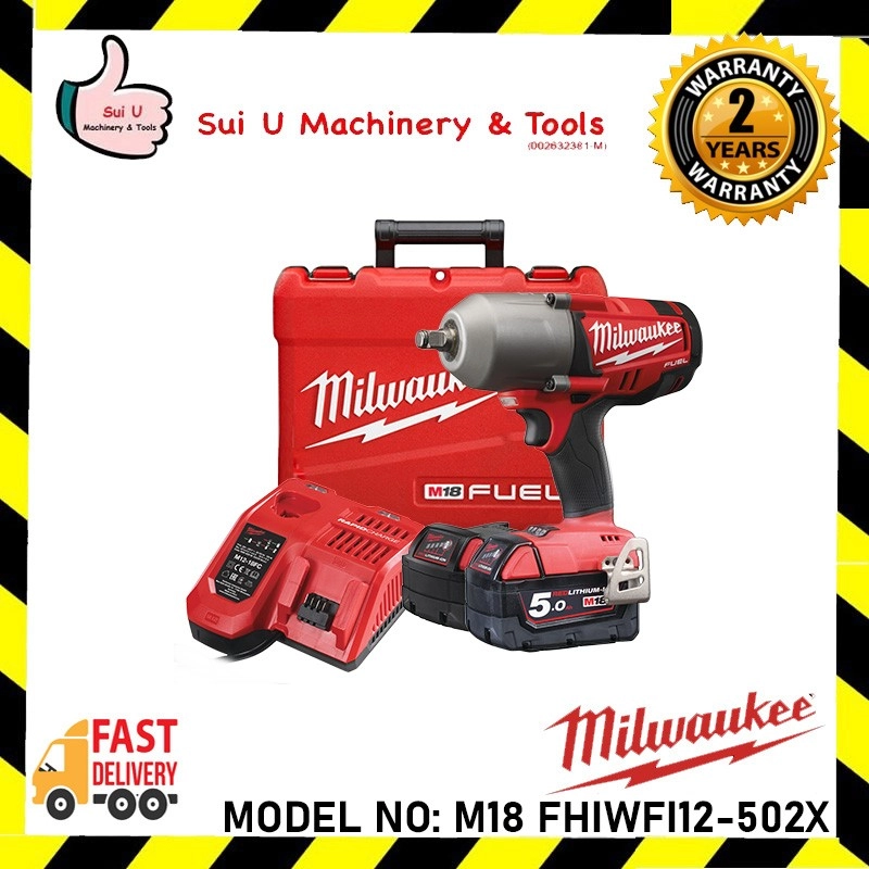 Milwaukee M18 FHIWFI12-502X / FHIWF12-502X AZN M18 Fuel High Torque Impact Wrench