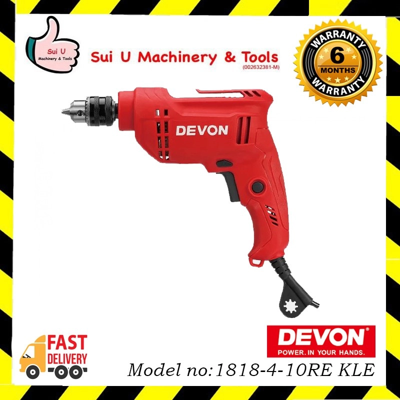 DEVON 1818-4-10RE KLE Electric Drill 10mm