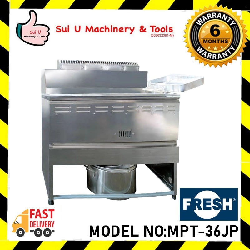 FRESH MPT-36JP 60 Litre 160-220° LPG Gas Fryer Snack Equipment