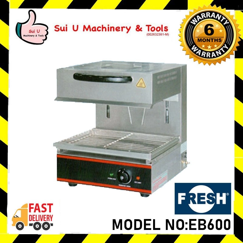 FRESH EB600 50-300°C Salamander Snack Equipment 4.0KW