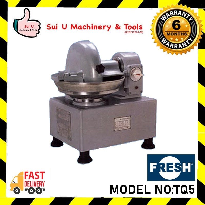 FRESH TQ5 / TQ5A / TQ-5A 5L Bowl Cutter Kitchen Machine 0.37kW 80rpm